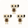 Shelly Plush 3PCS
